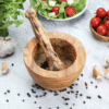Mortier en bois d'olivier 12 cm